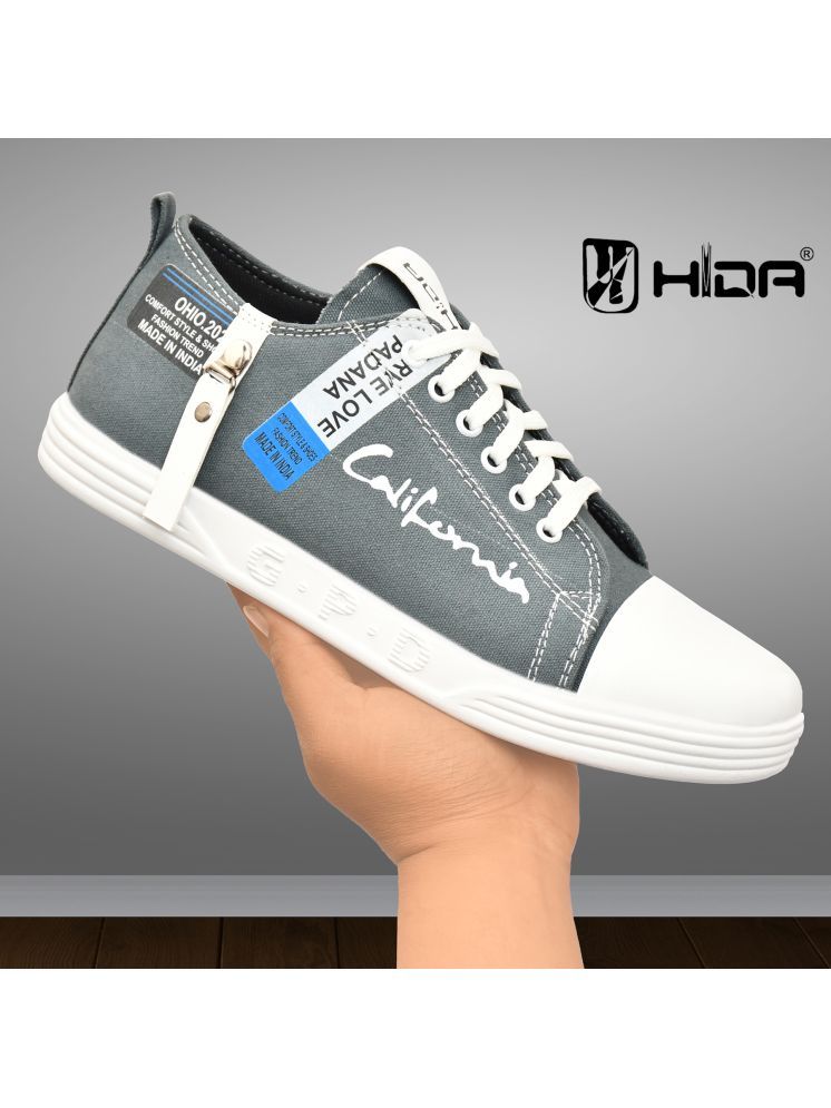     			HiDa Grey Men's Outdoor Shoes