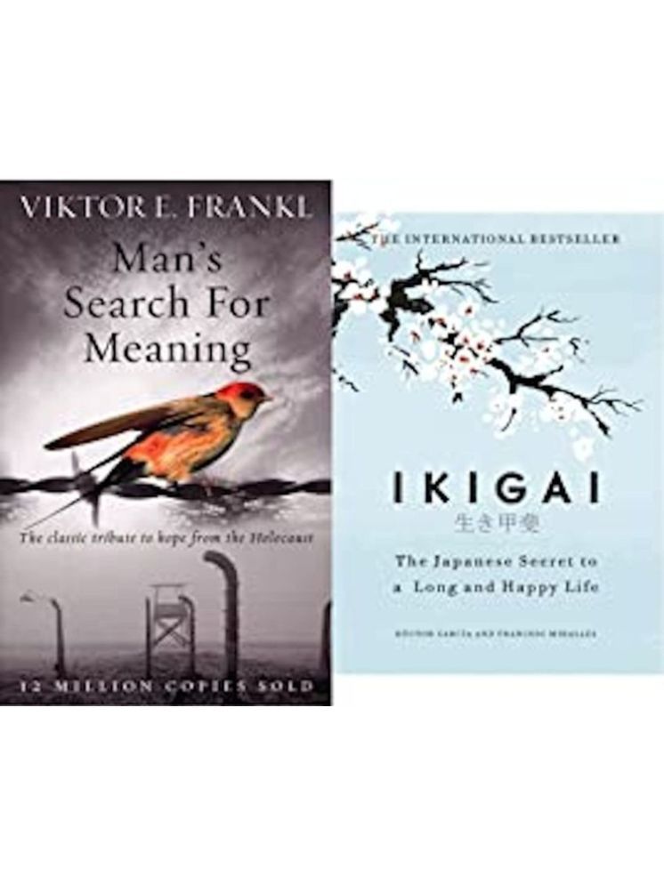     			Man's Search for Meaning+Ikigai(Set of 2books)