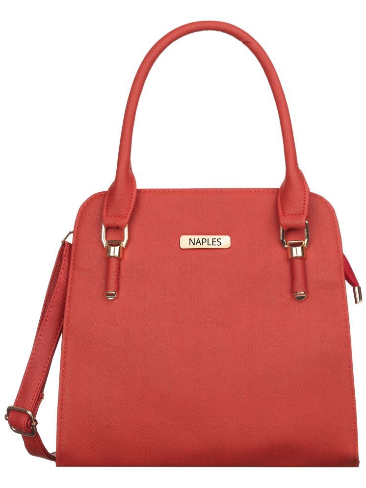     			Naples Shoulder Bag PU Set of 1 ( Red )