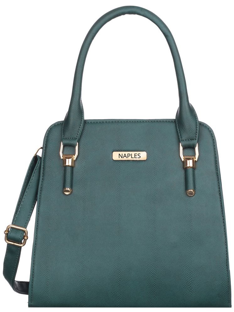     			Naples Shoulder Bag PU Set of 1 ( Green )