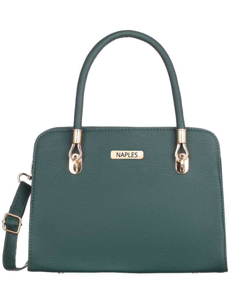     			Naples Shoulder Bag PU Set of 1 ( Green )