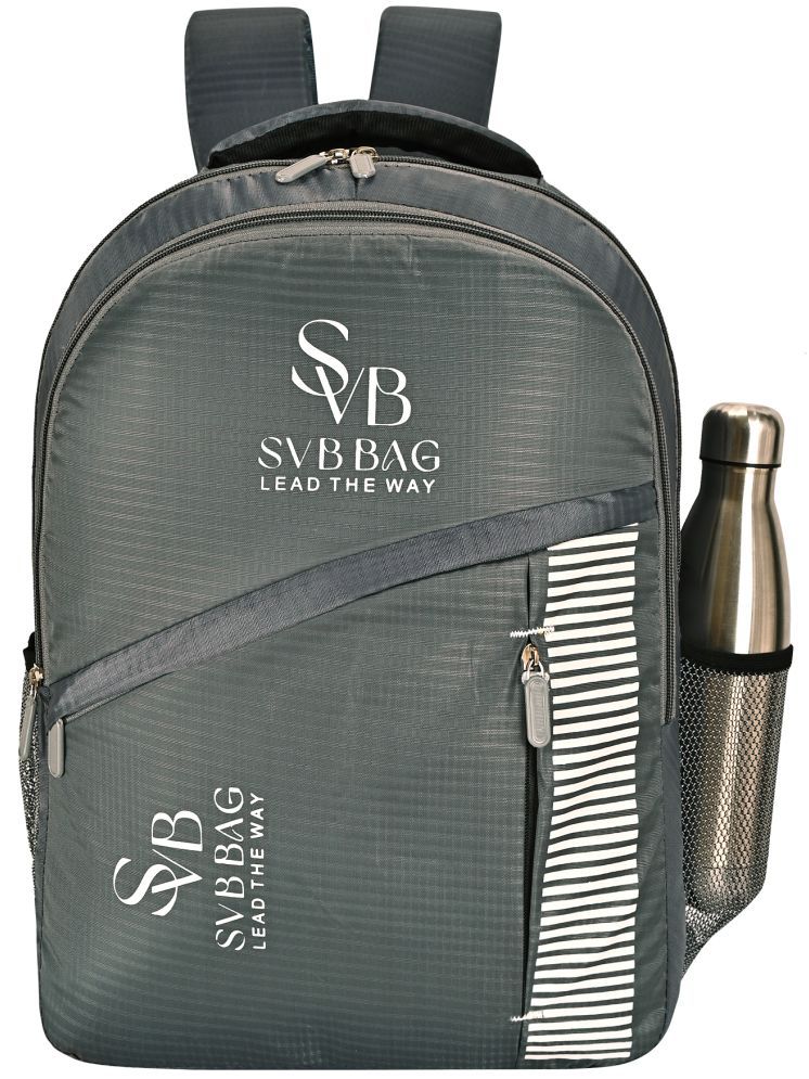     			SVB BAG 35 Ltrs Polyester Backpack *For Men & Women ( Grey )