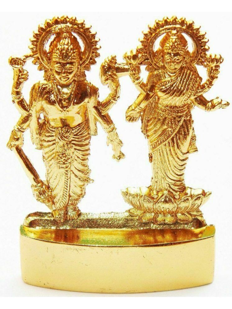     			Shri Astha Vinayak Iron Vishnu Laxmi Idol ( 6.5 cm )