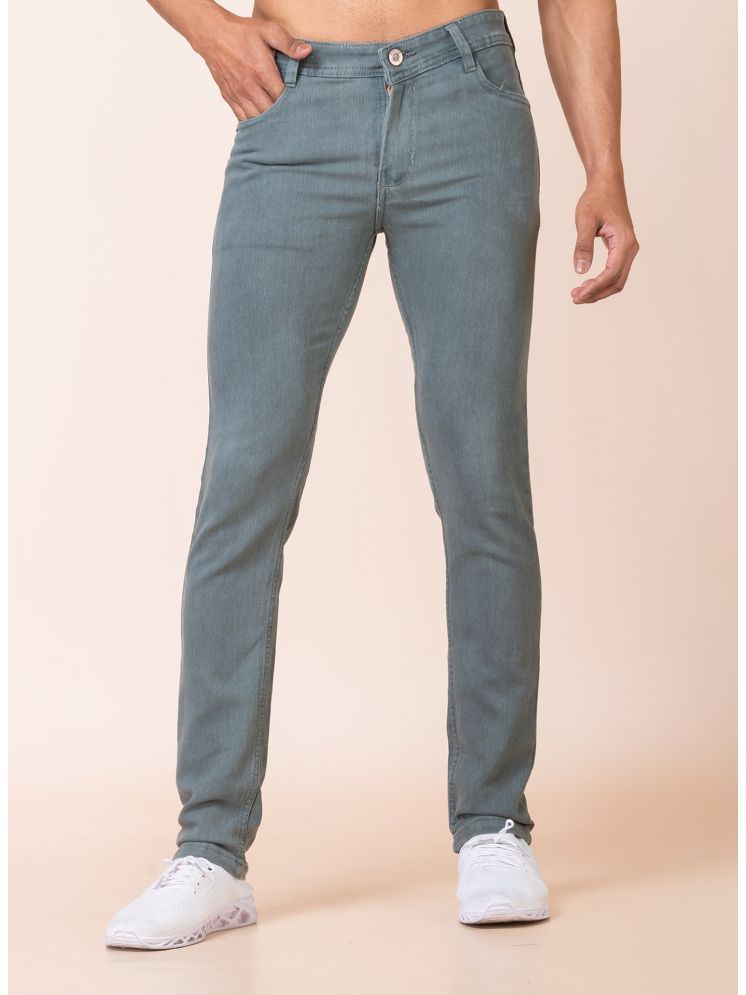     			Sindon Slim Fit Washed Men's Jeans - Grey ( Pack of 1 )