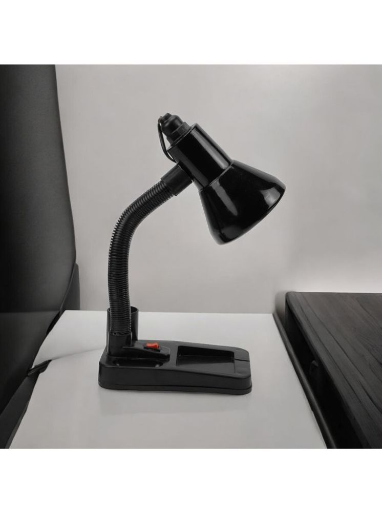     			ZESTRUM Black Study Table Lamp ( Pack of 1 )