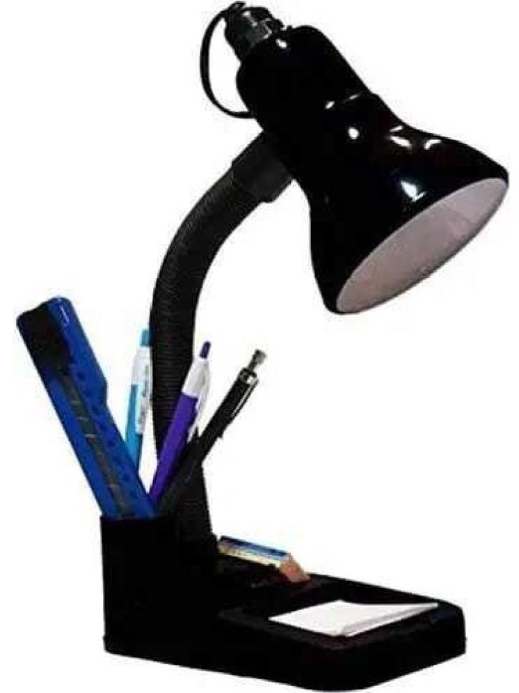     			ZESTRUM Black Study Table Lamp ( Pack of 1 )