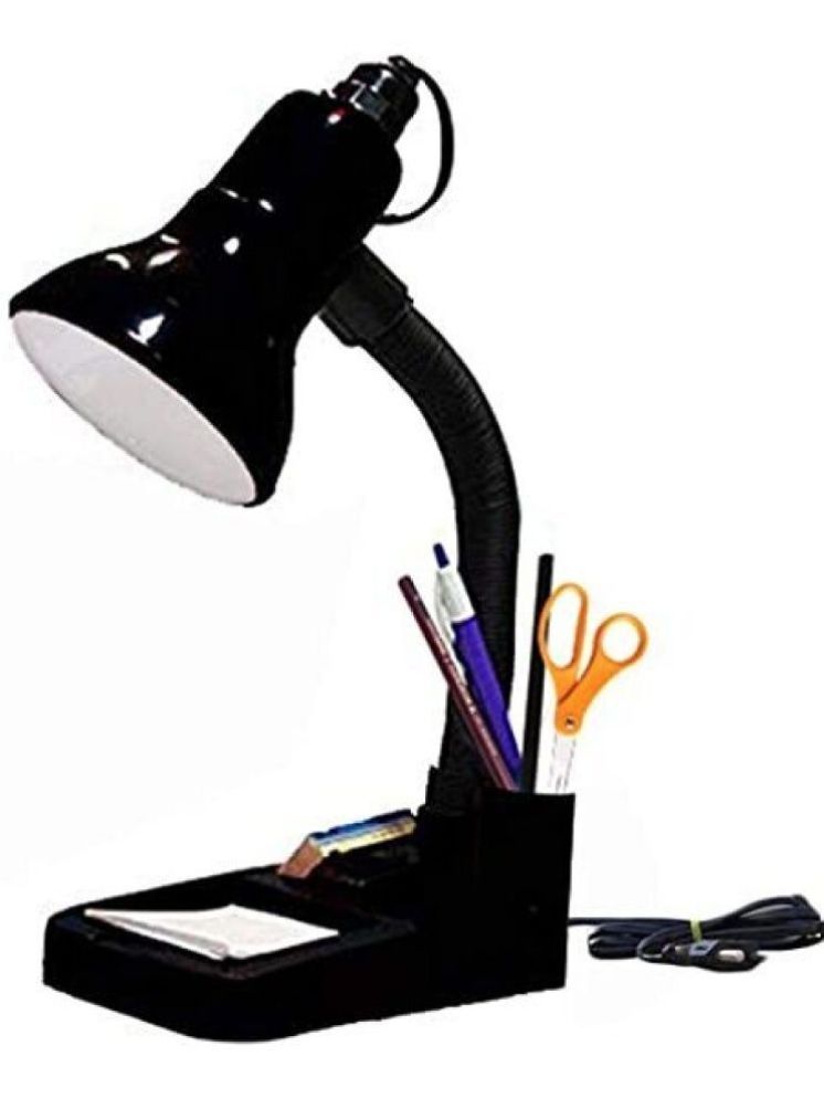     			ZESTRUM Black Table Lamp ( Pack of 1 )