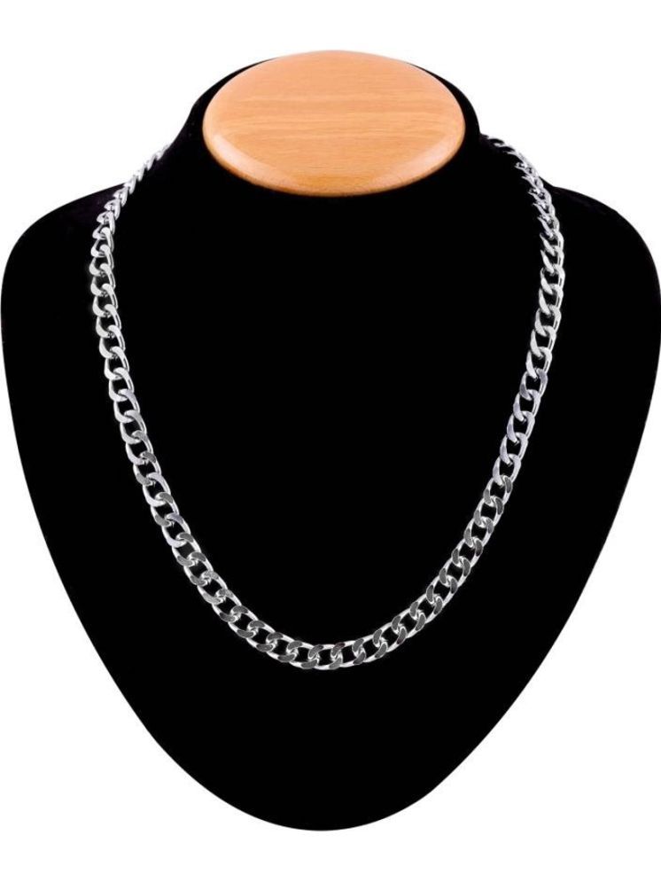     			db enbloc Oxidized Silver Chain ( Set of 1 )