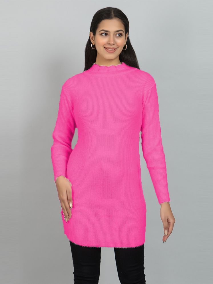     			woolkart Woollen Women's Shrugs - Pink ( )