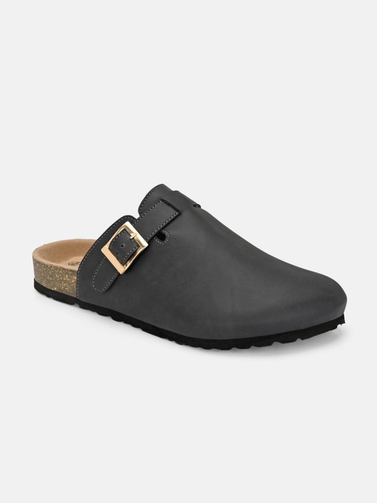     			Big Fox - Black Men's Sandals