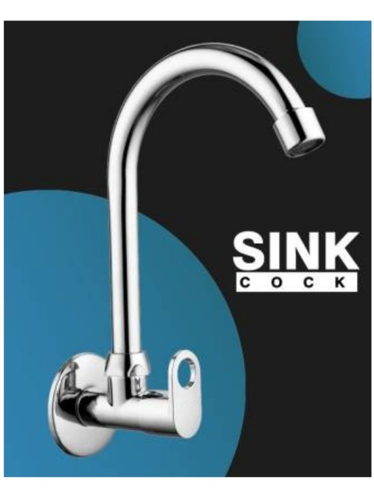     			Cossimo Ornamix Zinc Alloy Wall Mounted Sink Cock Tap Zinc Kitchen Sink Tap (Sink Cock)