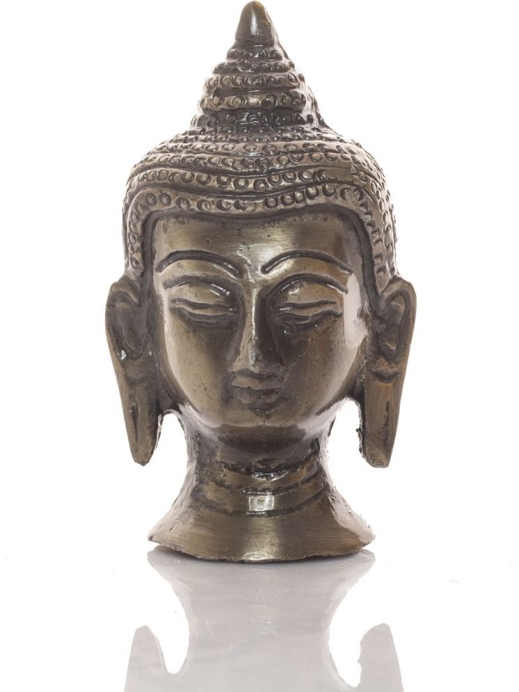     			Fashion Bizz Buddha Head Lord Buddha Decorative Showpiece - 10 cm