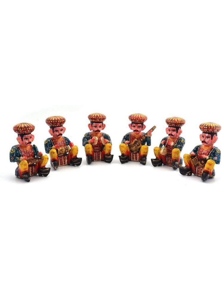     			FASHION BIZZ Handicraft Showpiece 5 cm - Pack of 6