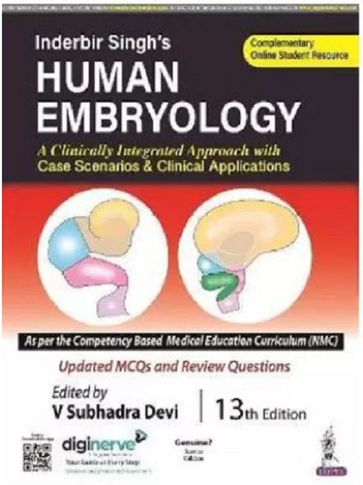     			Inderbir Singh's Human Embryology  (English, Paperback, Devi V Subhadra)