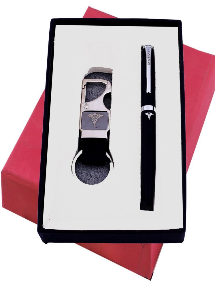     			KK CROSI Pen and Keychain for Gifting Set for Some one special.