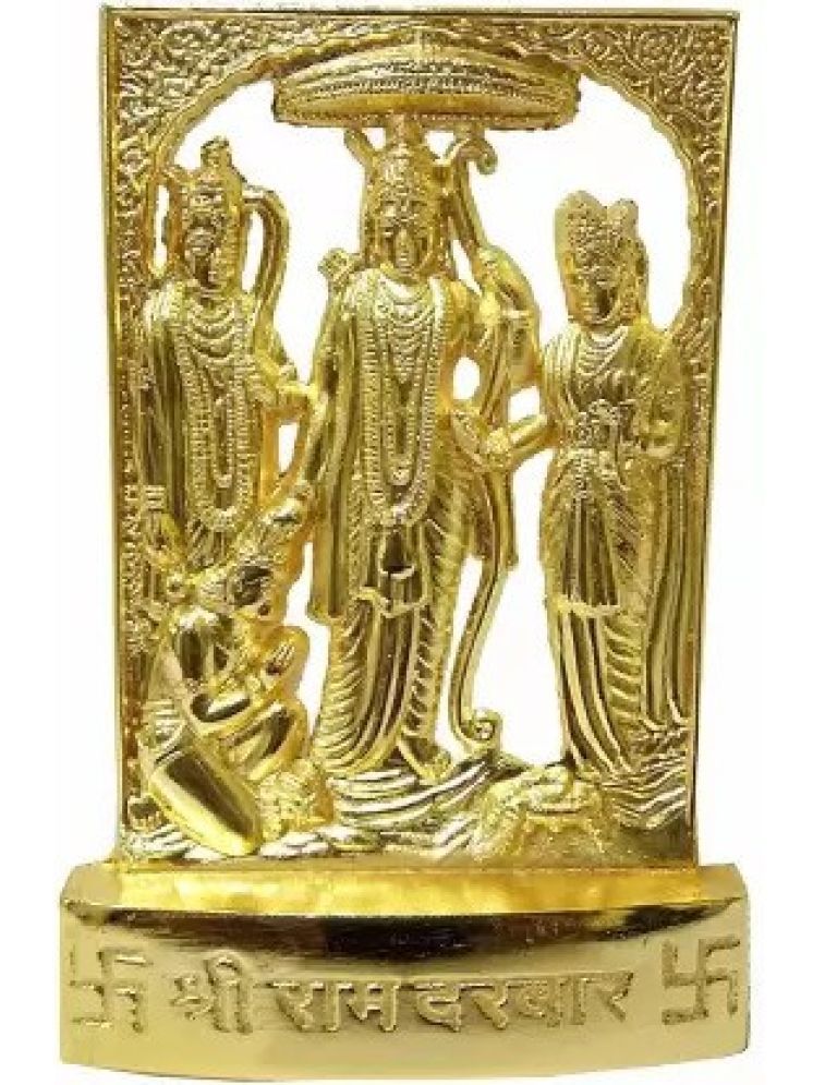     			Shri Astha Vinayak Brass Ram Darbar Idol ( 1 cm )