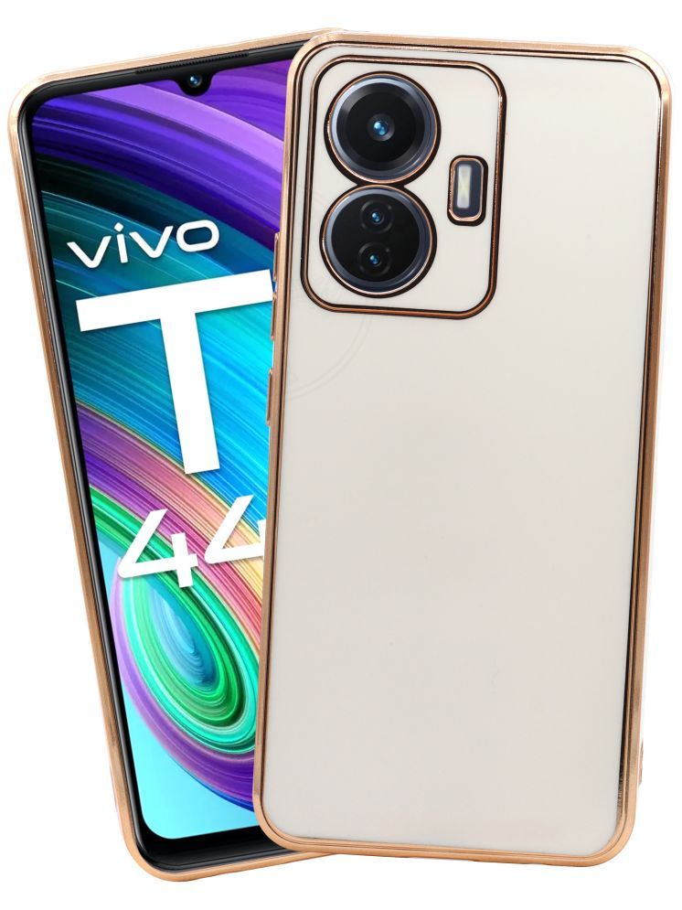     			VAKIBO Plain Cases Compatible For TPU Glossy Cases Vivo T1 44W ( )