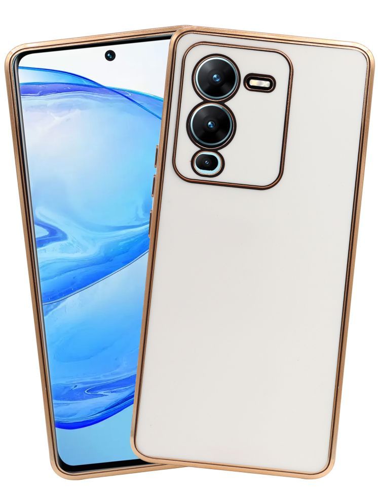     			VAKIBO Plain Cases Compatible For TPU Glossy Cases Vivo v25 pro ( )