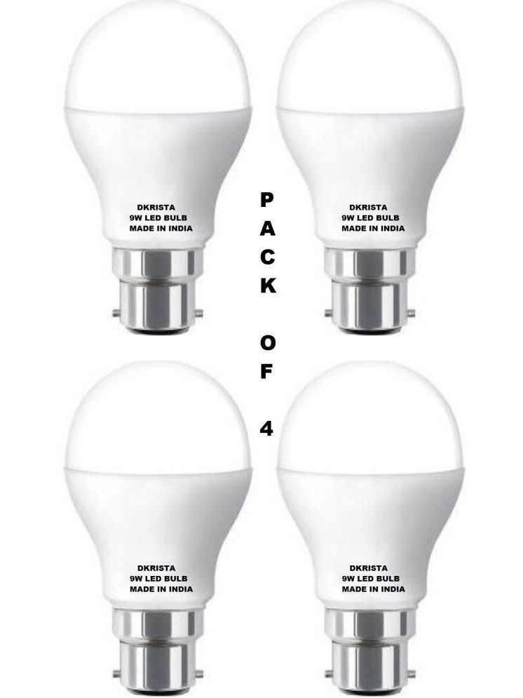     			ZESTRUM 9W Cool Day Light LED Bulb ( Pack of 4 )