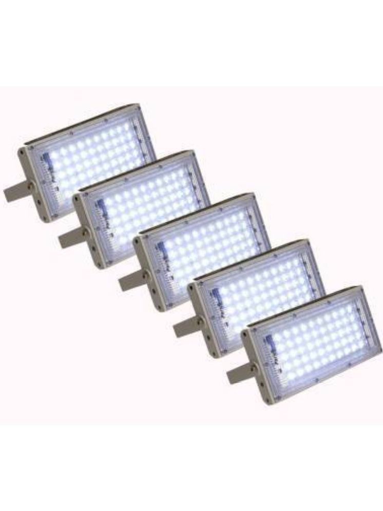     			ZESTRUM Cool Day Light 50 Watts Flood Light ( Pack of 5 )