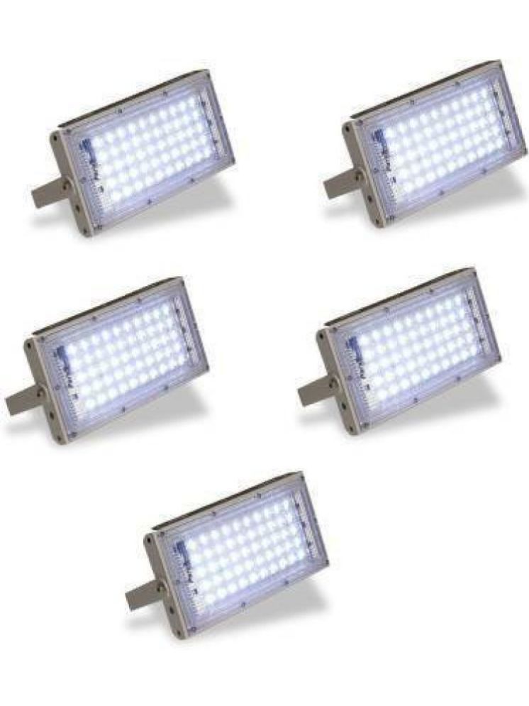     			ZESTRUM Cool Day Light 50 Watts Flood Light ( Pack of 5 )