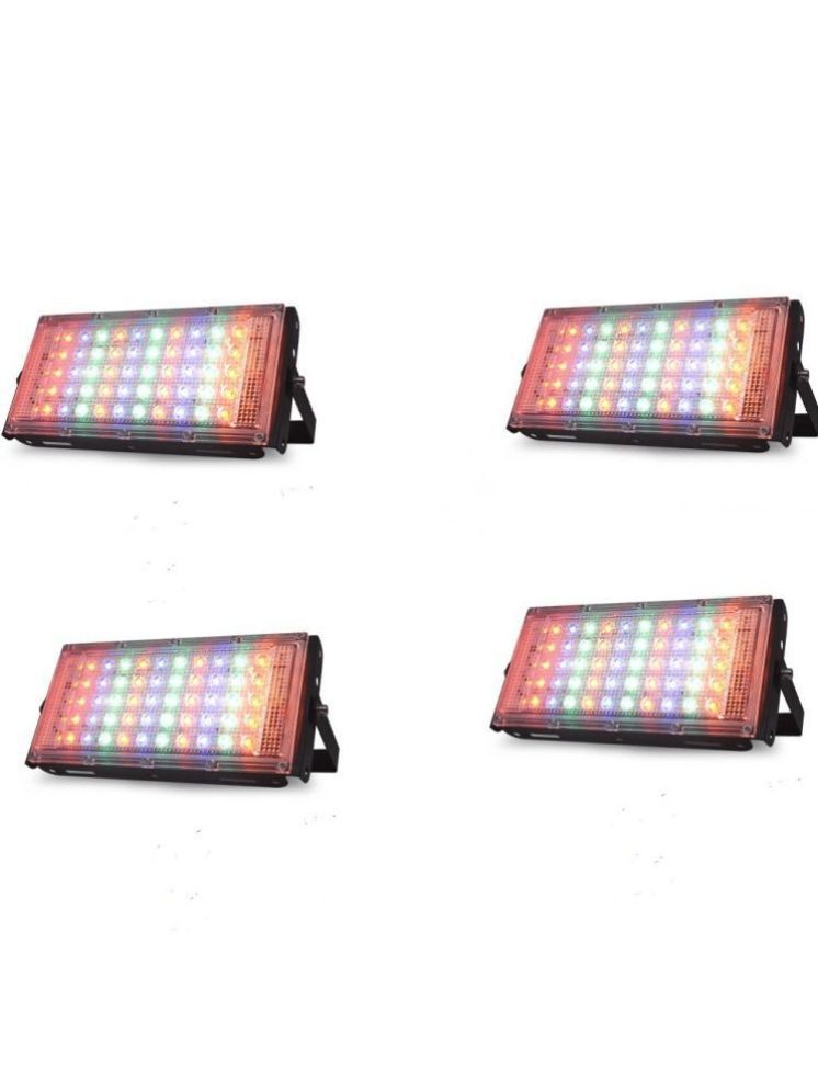     			ZESTRUM RGB 50 Watts Flood Light ( Pack of 4 )