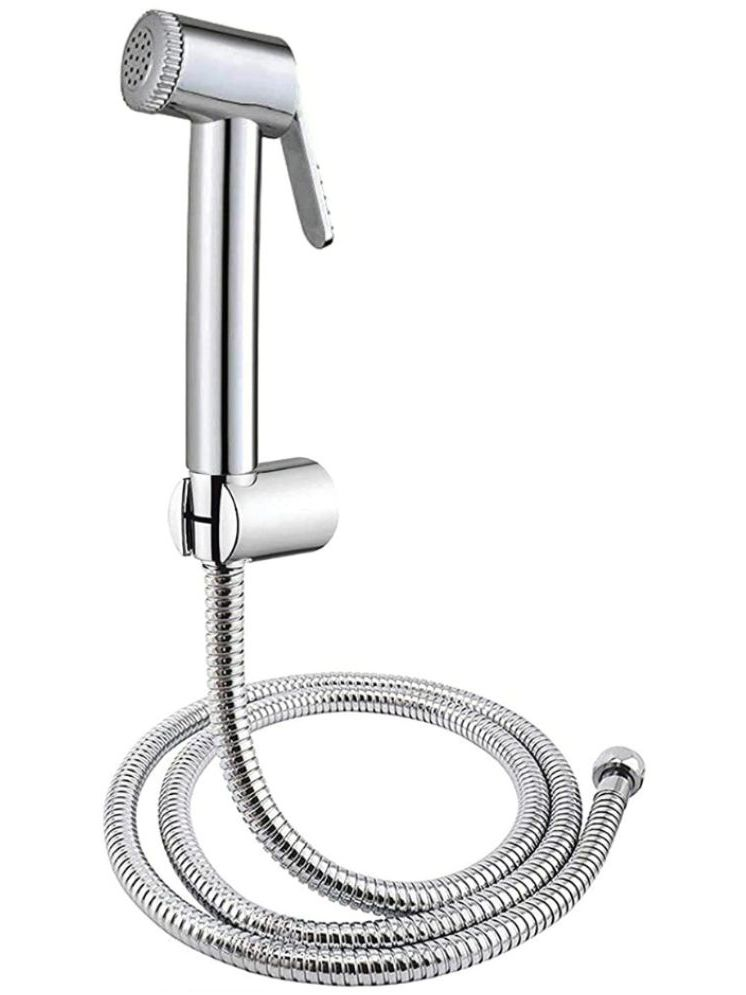     			Bathfax Supreme Health Faucet with 1 m Hose pipe and Hook Plastic(ABS) Health Faucet (Water Sprayer)