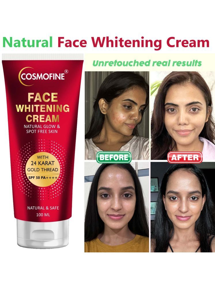     			COSMOFINE Day Cream All Skin Type Kesar ( 100 ml )