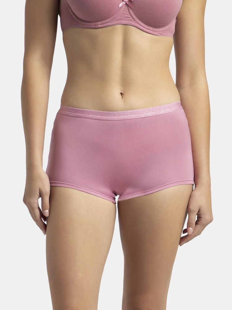     			Jockey Pack of 1 Modal Boy Shorts For Women ( Pink )