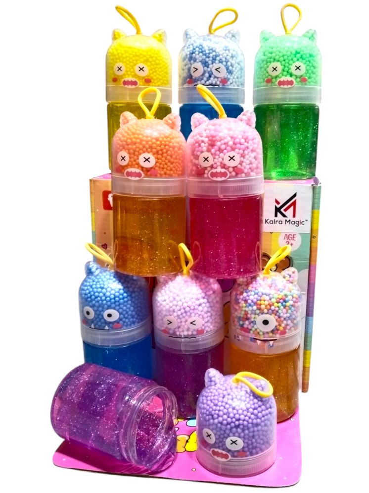     			Kalra Magic Slime kit, Colors Non Toxic Clear Crystal Slime Soft Jelly Clay Putty mud Stress Relief Toy Jelly Toy for Kids & Adult Random Color Will Be Dispatch Pani