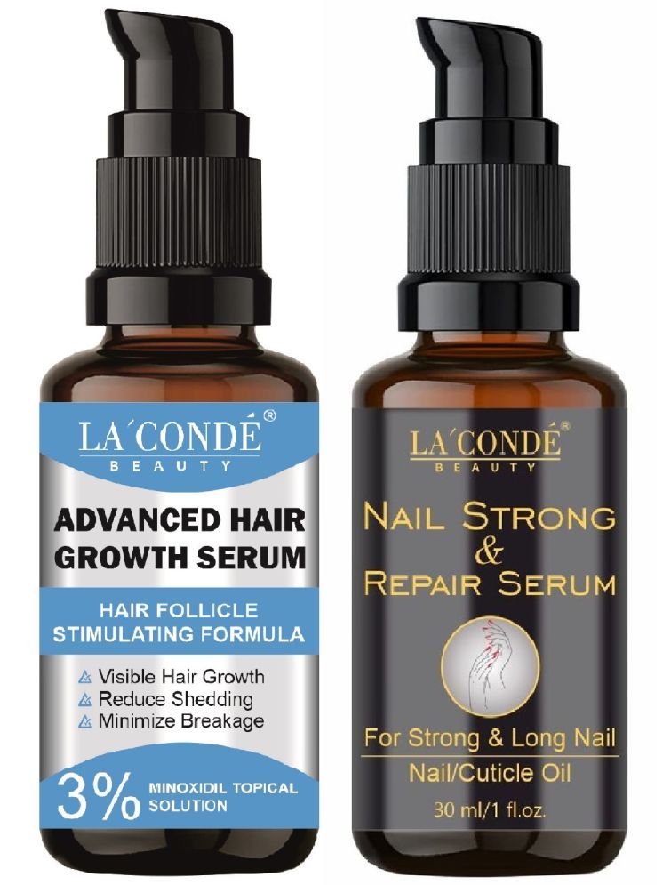     			La'Conde Hair & Face Serum Hair Serum 30 mL Pack of 2