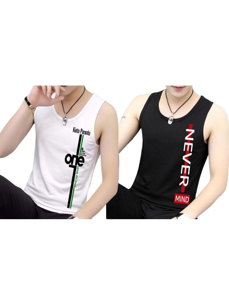     			Lecowar Pack of 2 Polyester Gym Vest For Men ( Multicolor7 )