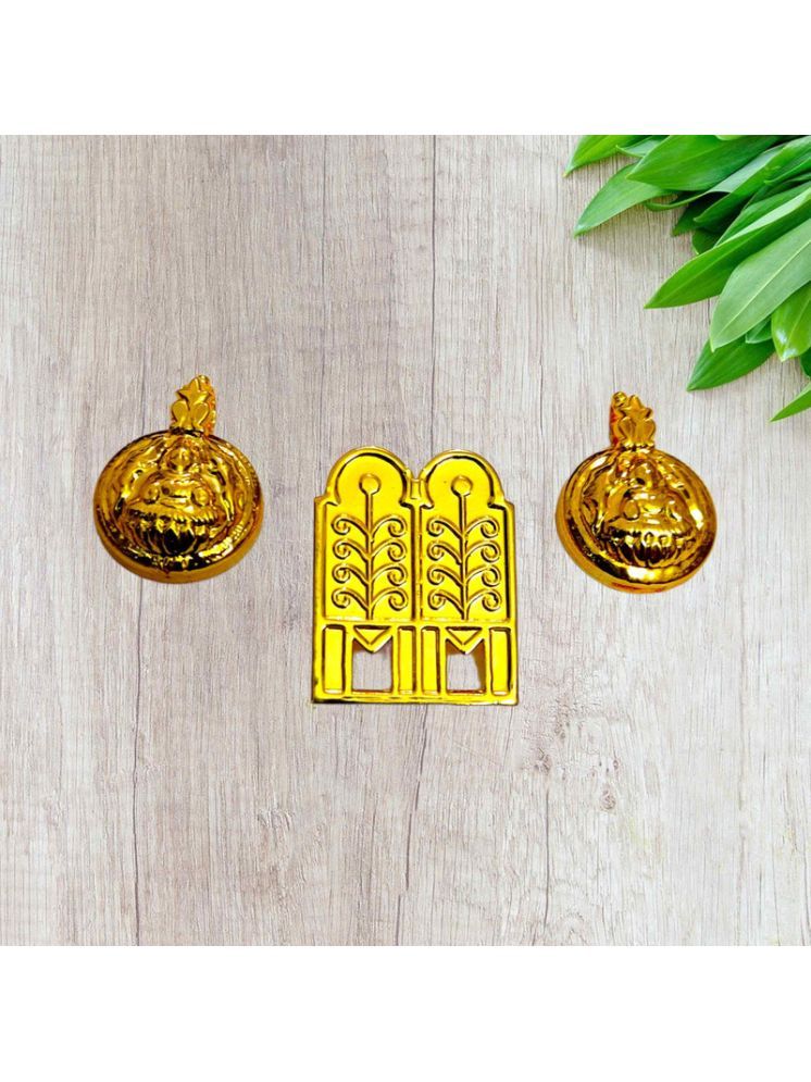     			TGS GOLD COVERING Gold Pendant set ( Pack of 1 )