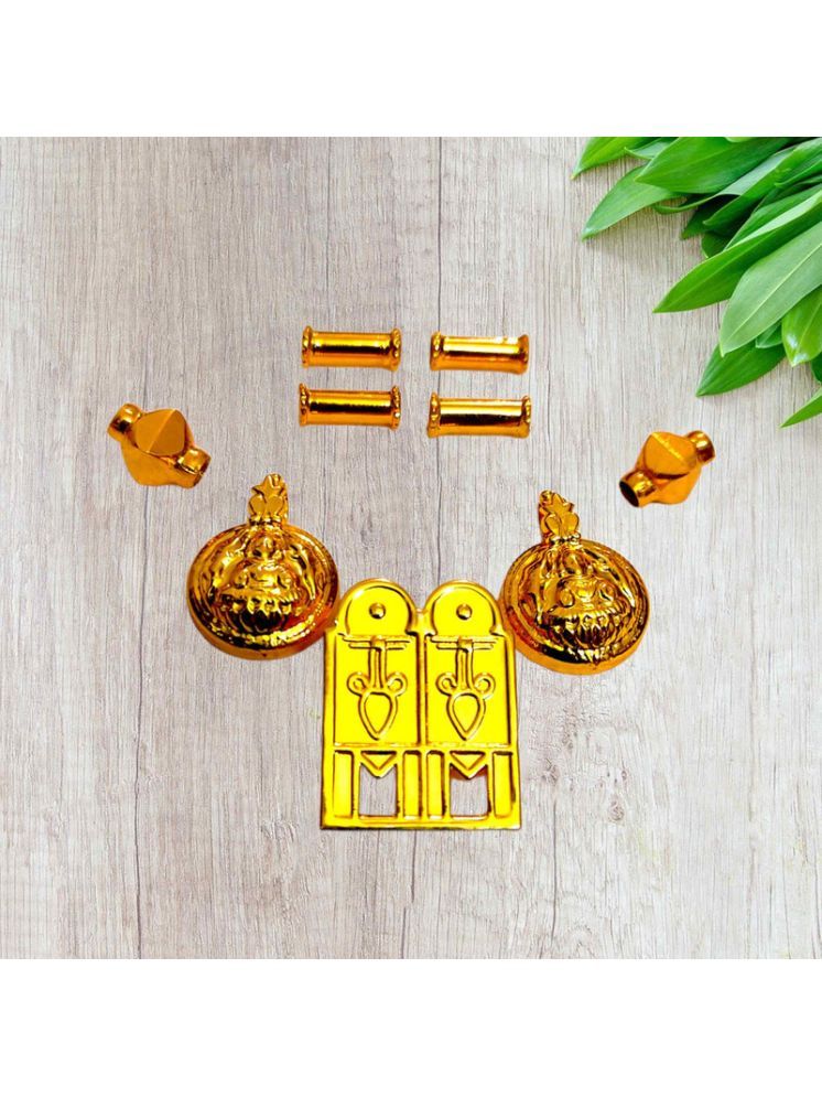     			TGS GOLD COVERING Gold Pendant set ( Pack of 1 )