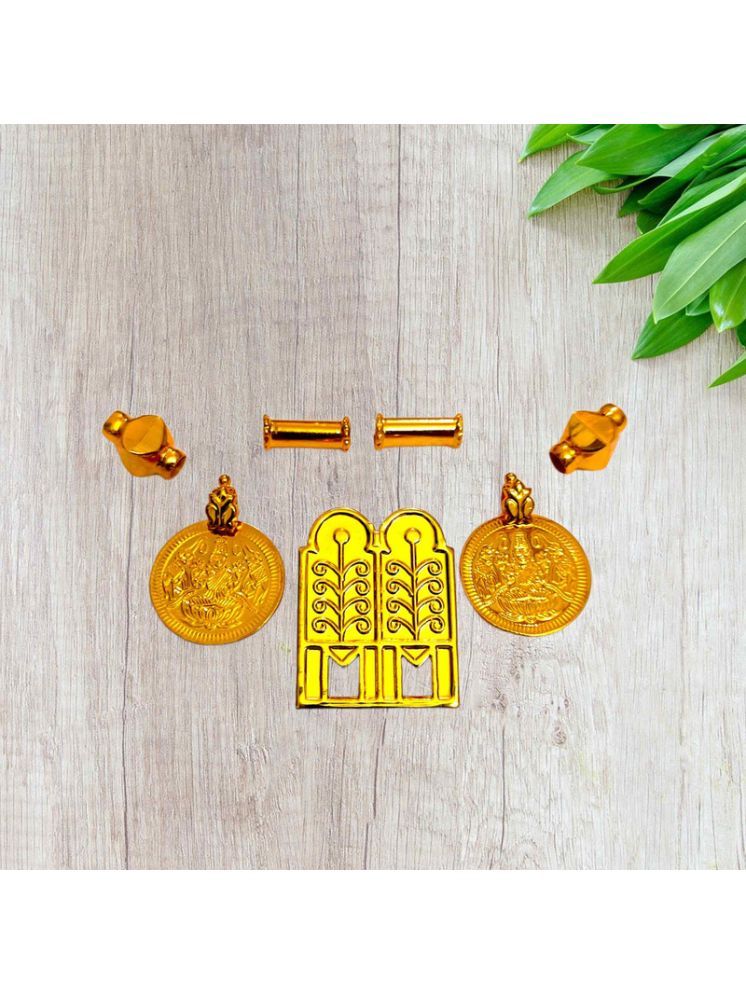     			TGS GOLD COVERING Gold Pendant set ( Pack of 1 )