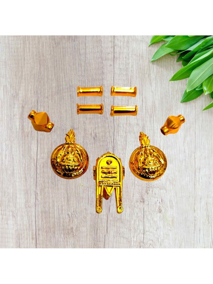     			TGS GOLD COVERING Gold Pendant set ( Pack of 1 )