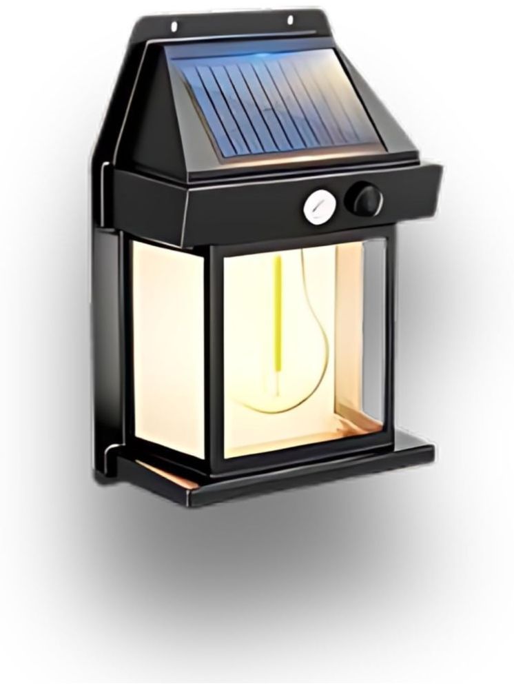     			ZESTRUM 5W Solar Outdoor Wall Light ( Pack of 1 )