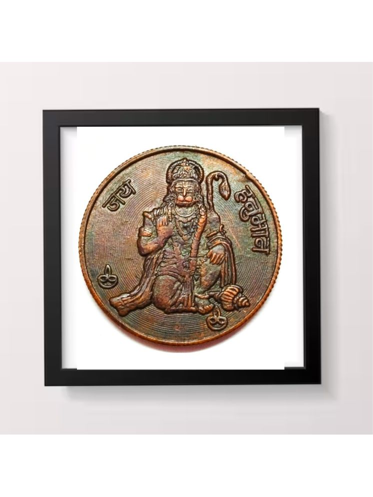     			Extremely Rare Old Vintage 1818 Lord Hanuman Ji Bless You East India Company 1 Numismatic Coin Beautiful Religious Token A+++ Condition