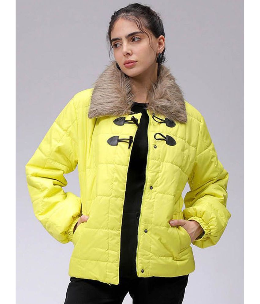     			Freehand - Polyester Yellow Puffer Pack of 1