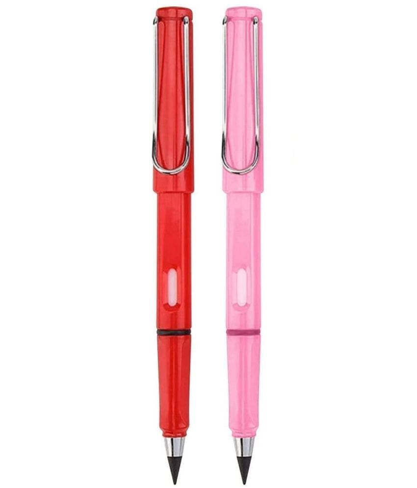     			2 Pcs Multicolor Inkless Pencils Eternal, Everlasting Pencil