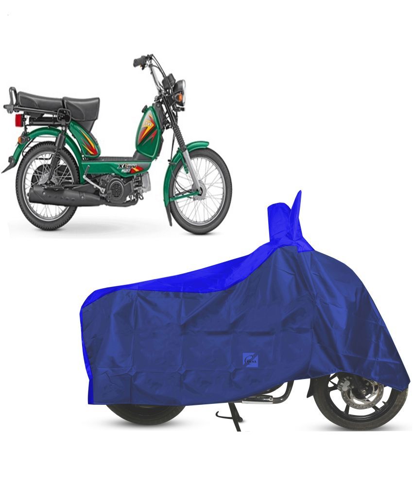     			EGAL Bike Body Cover for TVS TVS XL 100 Heavy Duty ( Pack of 1 ) , Blue