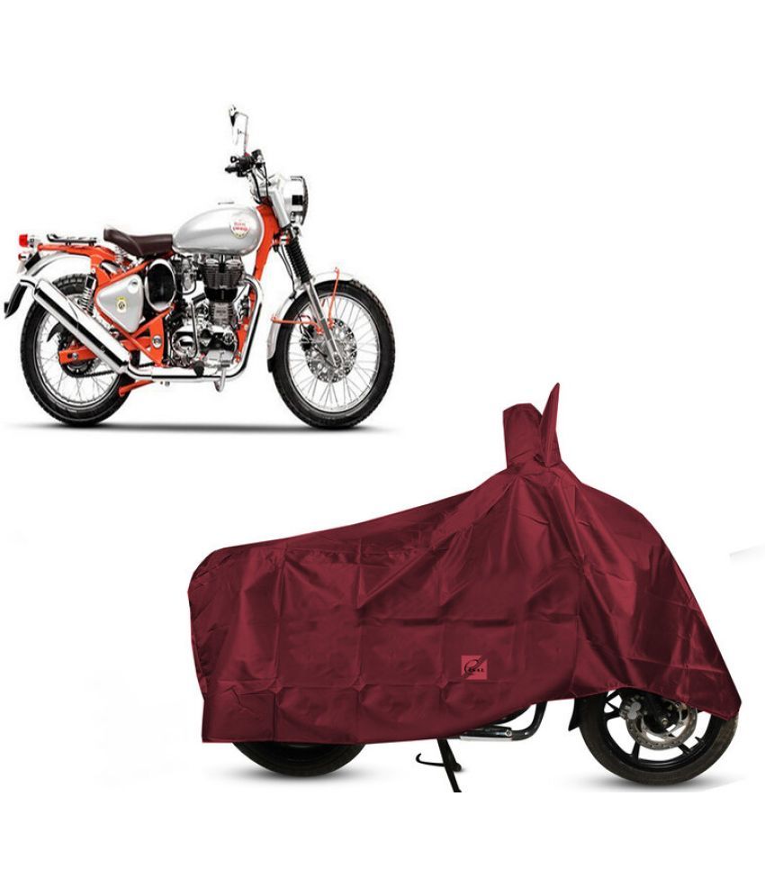     			EGAL Bike Body Cover for Royal Enfield Bullet Trials 350 BS6 ( Pack of 1 ) , Maroon