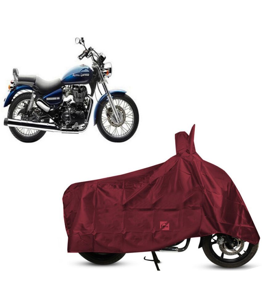     			EGAL Bike Body Cover for Royal Enfield Thunderbird 350 BS6 ( Pack of 1 ) , Maroon