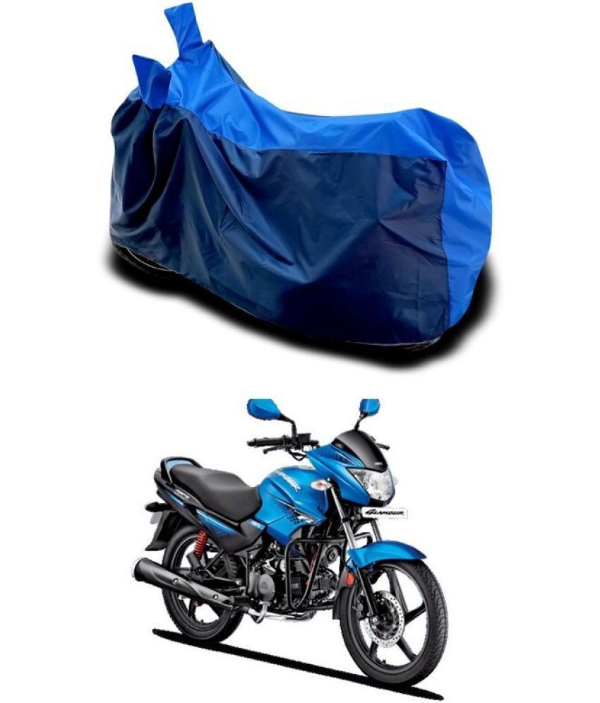     			EGAL Bike Body Cover for Hero Hero Glamour Programmed FI BS6 ( Pack of 1 ) , Blue