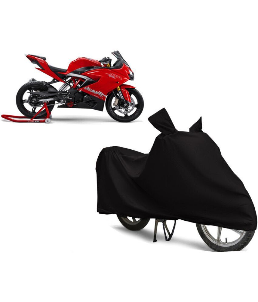     			EGAL Bike Body Cover for TVS Apache RTR 310 ( Pack of 1 ) , Black