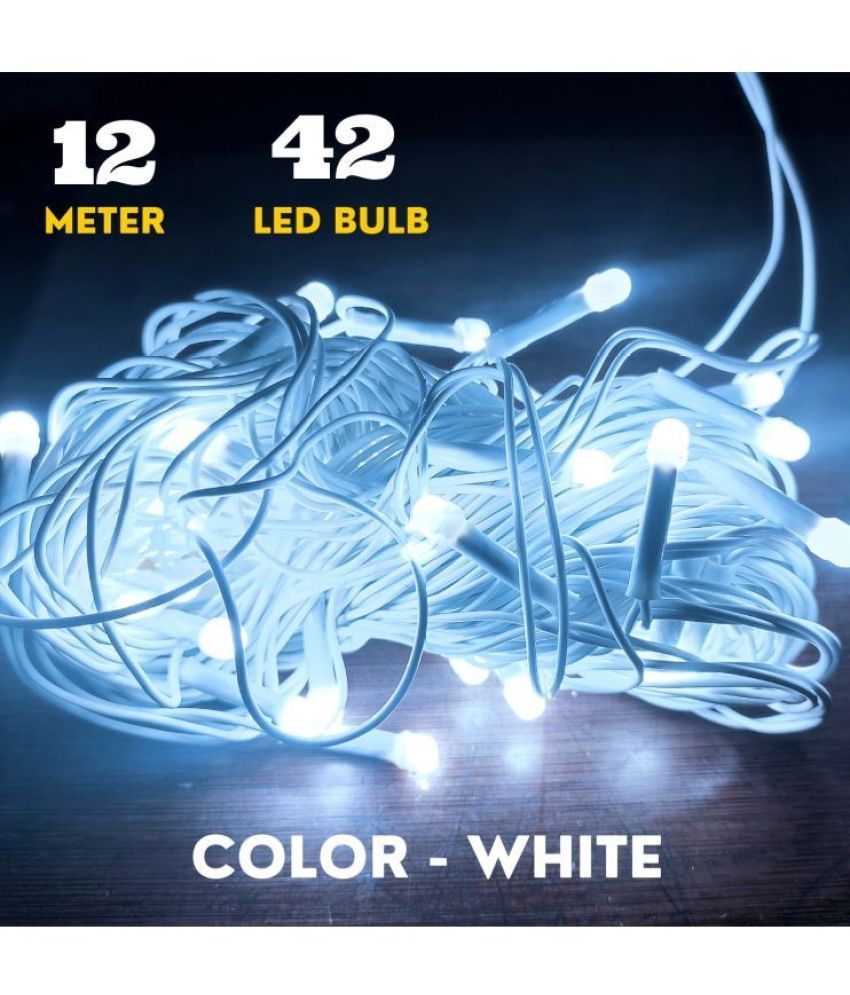     			ZESTRUM White 12M String Light ( Pack of 1 )