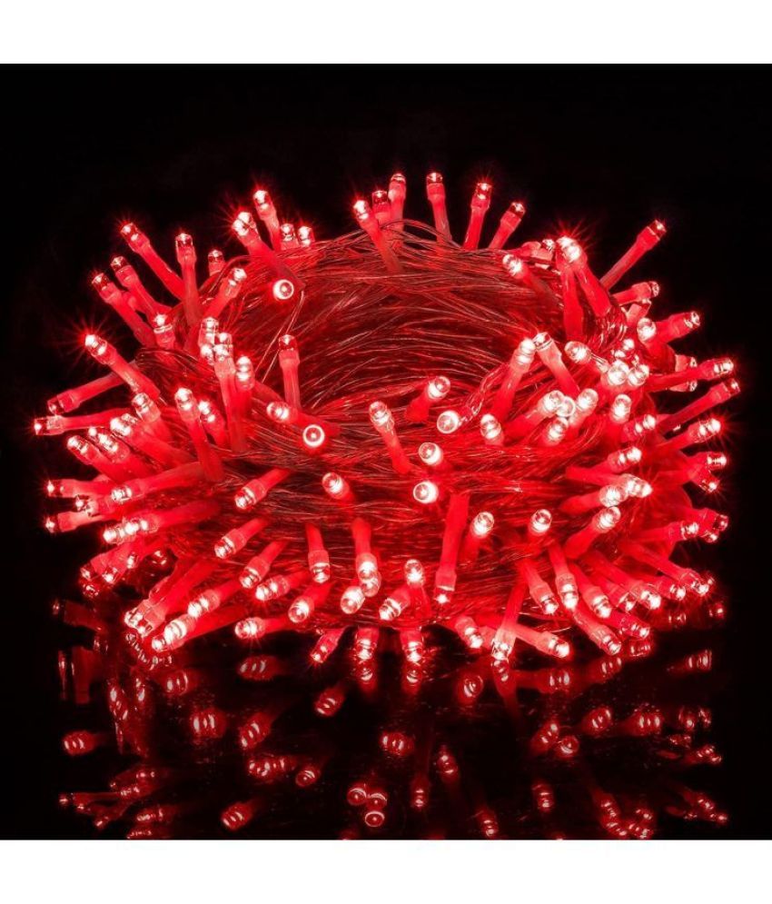     			CHARKEE Red 15M String Light ( Pack of 1 )