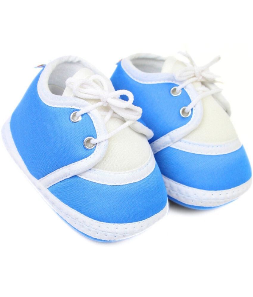     			Neska Moda - Blue  Booties For Baby Boy & Baby Girl 6-12 Months ( Pack of 1 )