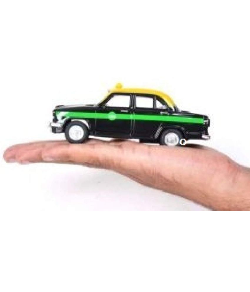     			Online Collections Plastic Toys Ambassador Taxi Car Toy, Pull Back Action, Excellent Body Graphics, Door Openable