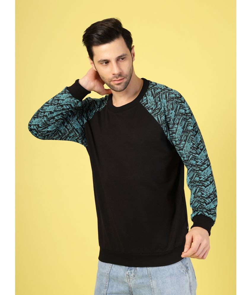     			Rigo Polyester Round Neck Men's Sweatshirt - Teal ( Pack of 1 )